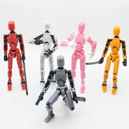Bonecos de ação RZAJJN T13 Multi-Jointed Titan 13 Dummy 13