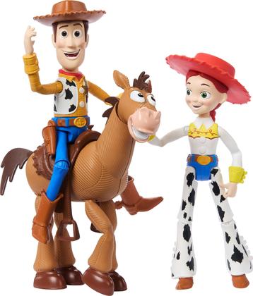 Imagem de Bonecos de Ação Toy Story Mattel - Pacote com 3 (10 a 19 cm)