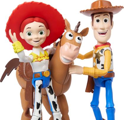 Imagem de Bonecos de Ação Toy Story Mattel - Pacote com 3 (10 a 19 cm)
