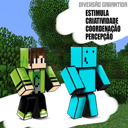 Imagem de Bonecos do jogo Mine Problems e Cadres 35 cm kit com 2 Craft
