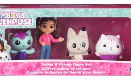 Imagem de Bonecos Gabby's Dollhouse Pack C/ 4 Figuras Sunny 3969