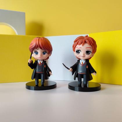 Imagem de Bonecos Harry Potter Coleçao Kit Brinquedo Miniaturas Figure Presente Hermione e Ron Weasley