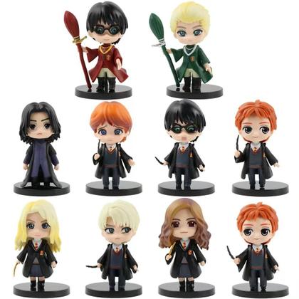 Imagem de Bonecos Harry Potter Coleçao Kit Brinquedo Miniaturas Figure Presente Hermione e Ron Weasley