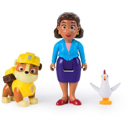 Imagem de Bonecos Paw Patrol - Rubble, Prefeita Goodway e Chickaletta