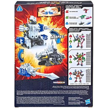 Bonecos Power Rangers Dino Fury Tricera Blade E Stego Spike Zord