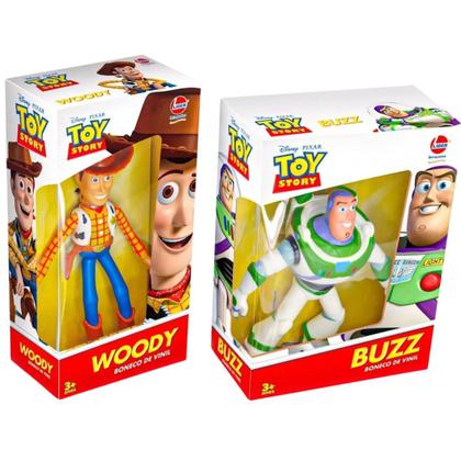Imagem de Bonecos Toy Story Articulado Woody E Buzz Lightyear - Disney