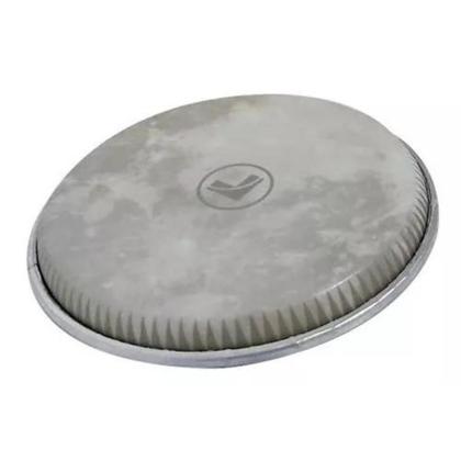 Imagem de Bongô 6 x 7 Inox Polido Cromado Peles Duplas Sintéticas Luen