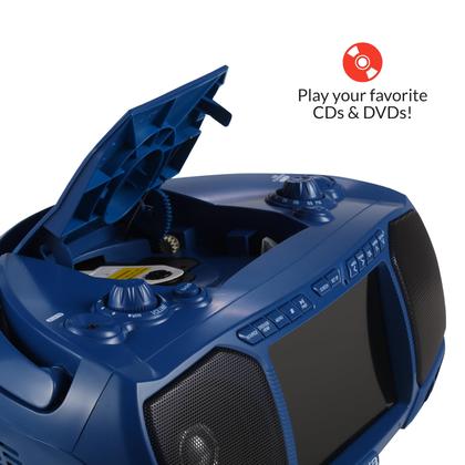 Imagem de Boombox Portátil Aiwa com Som Cristalino - 2 Alto-Falantes de 3W