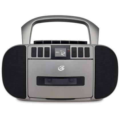 Imagem de Boombox Portátil GPX BCA209S - AM/FM, CD e Toca-Cassetes