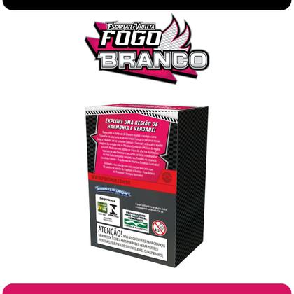 Imagem de Booster Box Fogo Branco Pokémon Combo De 18 Boosters Copag