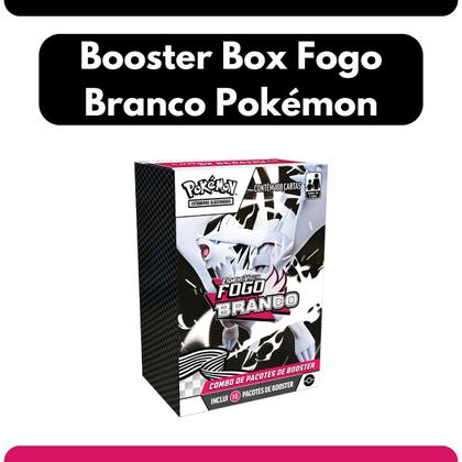 Imagem de Booster Box Fogo Branco Pokémon Combo De 18 Boosters Copag