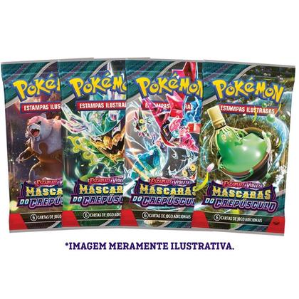 Booster Box Pokémon EV6 - Máscaras do Crepúsculo - Copag - Livros