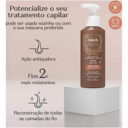 Imagem de Booster Capilar Reconstrução Match Ciência Das Curvas 90ml