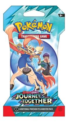 Imagem de Booster Cartas Pokemon TCG Coleções Mega Evolução Amigos Da Jornada Pacote Em Inglês Modelo:Journey Together