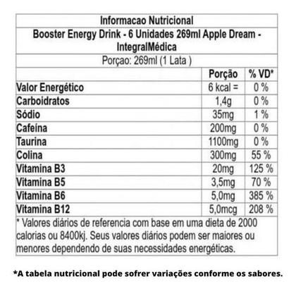 Imagem de Booster Energy Drink (Pack c/ 6) - Integralmedica