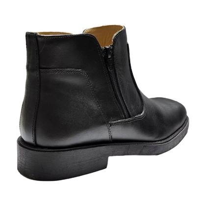 Imagem de Boot Dipero Masculino em Couro com Fecho Duplo Preto