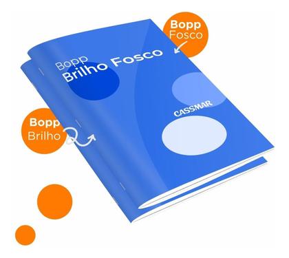 Imagem de Bopp Fosco Bobina Para Laminação A4 Oficio 23cmx250m Cassmar 01un