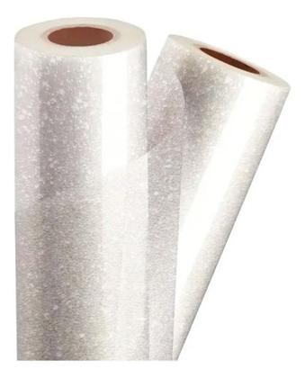 Imagem de Bopp Glitter Texturado Para Laminação 22cmx10m Cassmar 1un