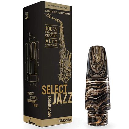 Imagem de Boquilha Sax Alto DAddario Select Jazz Marble MJS-D5M-MB