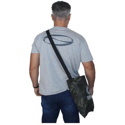 Imagem de Bornal Bolsa Camuflada Para Levar Copo Térmico Celular Praia
