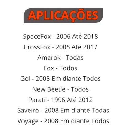 Imagem de Borracha De Porta Lateral Vw Gol 2008 A 2018 G5 G6 G7