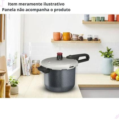 Imagem de Borracha De Silicone Original Panela De Pressão Rochedo Segura 4,5 Litros