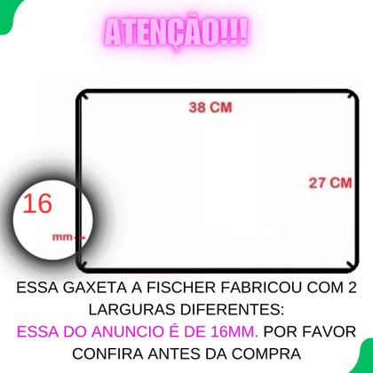 Imagem de Borracha Do Forno Elétrico Fischer Fit Line Embutir 44 Litro 15800