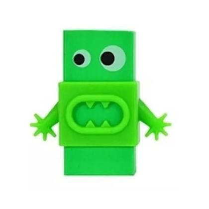 Imagem de Borracha Escolar Plástica Carinhas Monstrinhos Com Capinha
