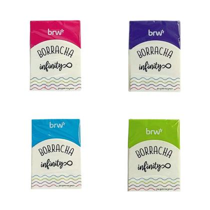 Imagem de Borracha Grande Colorida Infinity BRW