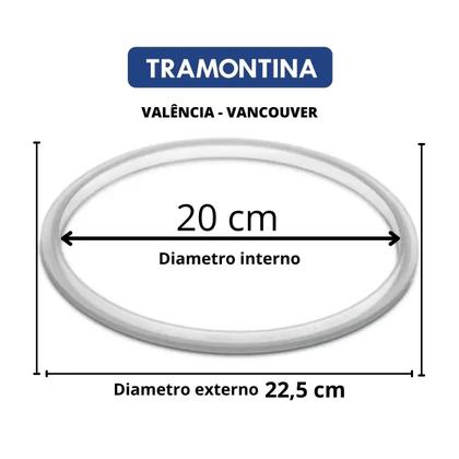 Imagem de Borracha Panela De Pressão Tramontina 4,5 Vancouver/valência ( Tipo Original TRAMONTINA)