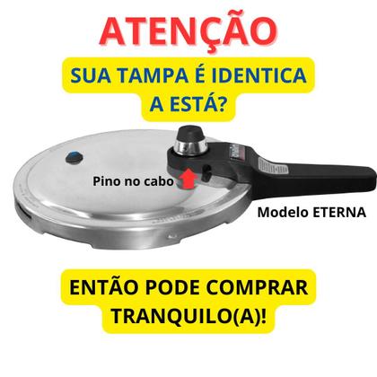 Imagem de Borracha para Panela De Pressão Nigro Eterna tamanhos 3/4,5/6 Litros, Silicone, Original