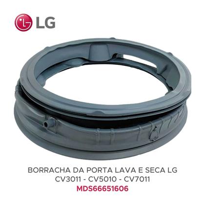Imagem de Borracha Porta Lava Seca LG cv5011wg4a Original mds66651606