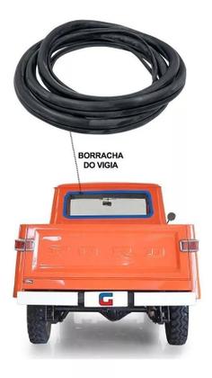 Imagem de Borracha Vidro Traseiro Vigia Ford F75 Pickup Willys C/Macar