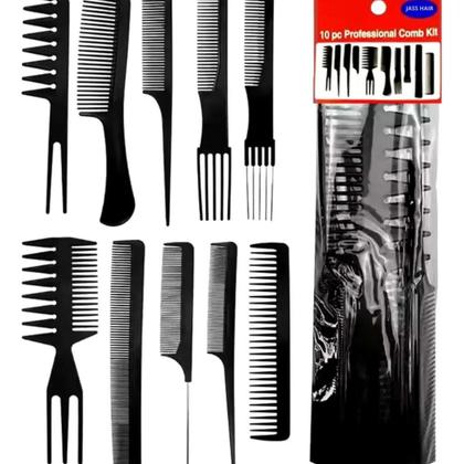 Imagem de Borrifador 150ml + Kit 10 Pentes + Espanador Cabo De Madeira