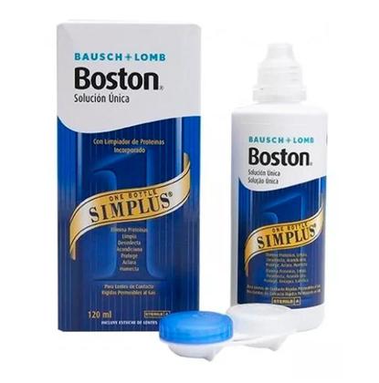 Imagem de Boston Simplus 120ml Bausch + Lomb Solução Multiação Para Lentes Rígidas - 05 Caixas