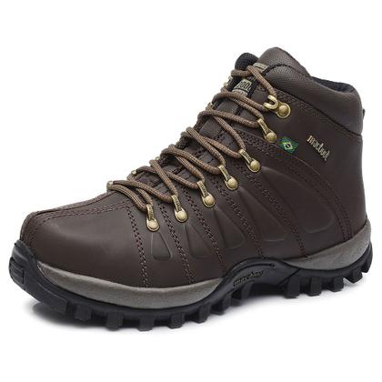 Imagem de Bota Adventure Cano Alto Macboot Uirapuru 10 Café