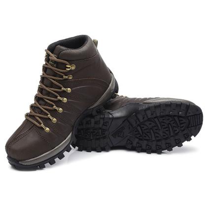 Imagem de Bota Adventure Cano Alto Macboot Uirapuru 10 Café