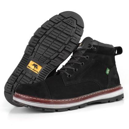 Imagem de Bota Adventure Casual Couro Nobuck Bell Boots - 815 - Preto