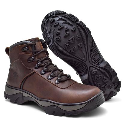 Imagem de Bota Adventure Coturno Masculino Toro Chocolate Cor:ChocolateGênero:MasculinoTamanho:38