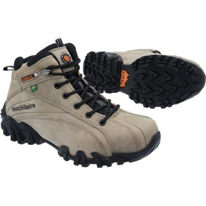 Imagem de Bota Adventure Couro Nobuck Azimute - 5504 - Cinza