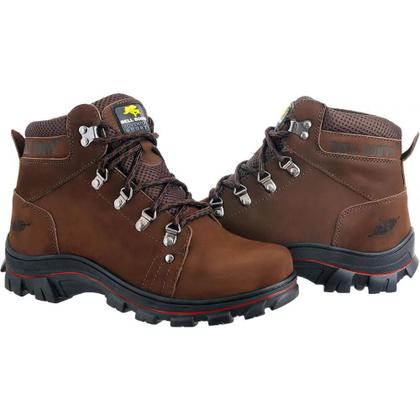 Imagem de Bota Adventure Masculina Couro Escalada Trilhas Dia a Dia