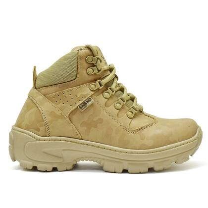 Imagem de Bota Adventure Segurança Exército Areia Bico PVC C.A