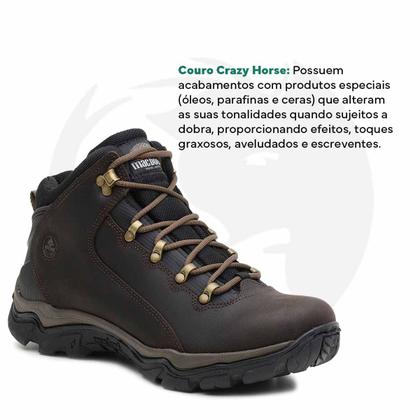 Imagem de Bota Adventure Tiê 02 Apache Cano Alto Coturno Macboot