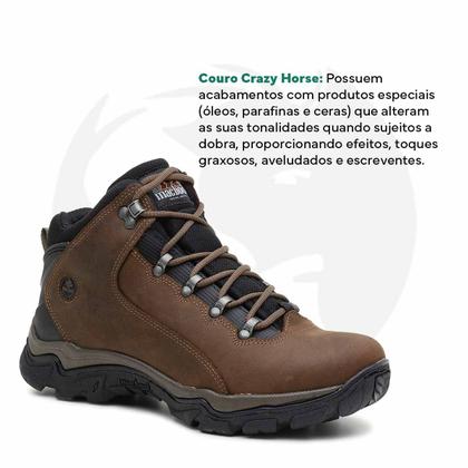 Imagem de Bota Adventure Tiê 02 Apache Cano Alto Coturno Macboot