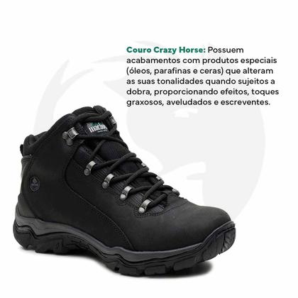 Imagem de Bota Adventure Tiê 02 Apache Cano Alto Coturno Macboot
