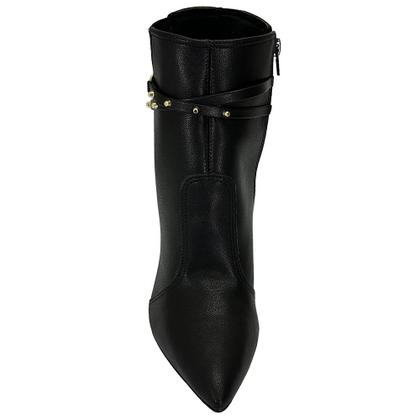 Imagem de Bota Bebecê Bico Fino Cano Curto T6126-138 Preto