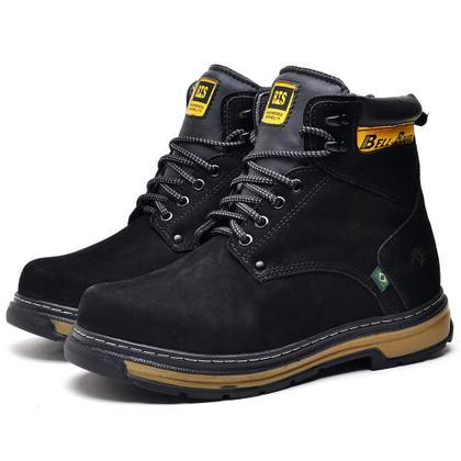 Imagem de Bota Bell Boots Vaqueiro Masculina Couro Estilo Nobuck