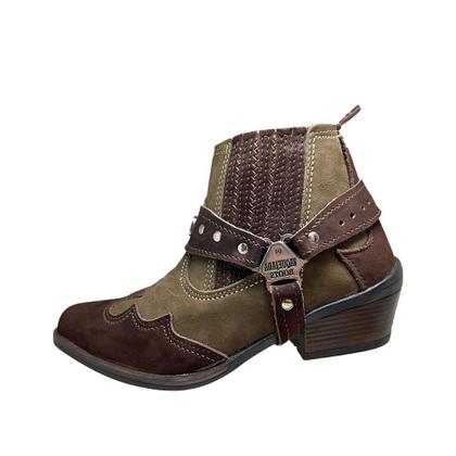 Imagem de Bota Bico Fino Vaquejada Salto Carrepeta Masculino 160