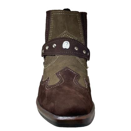 Imagem de Bota Bico Fino Vaquejada Salto Carrepeta Masculino 160