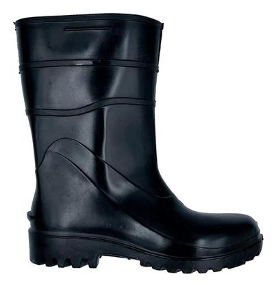 Imagem de Bota Borracha Pvc Cano Médio Impermeável Uso Geral Cartom